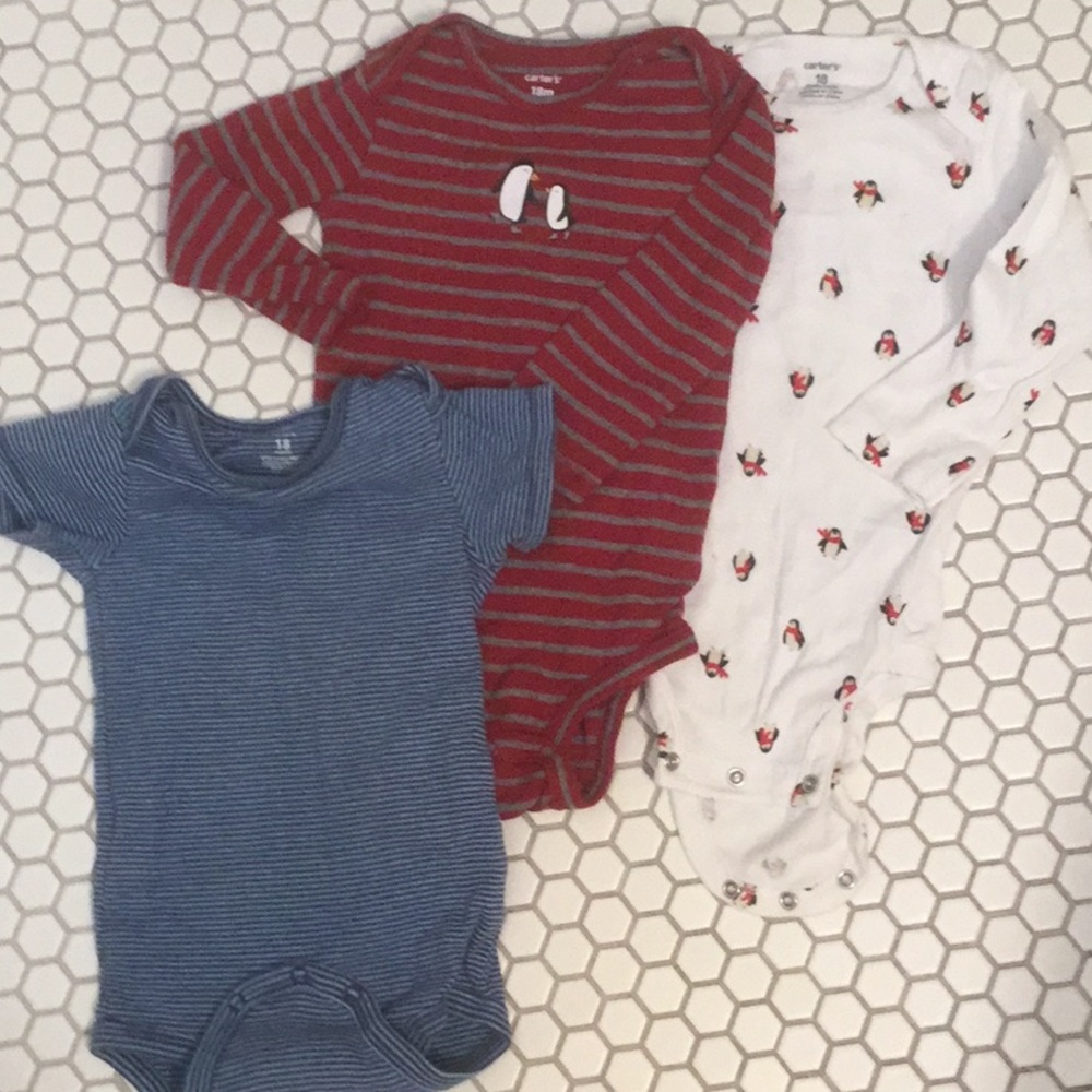 Carters onesies 18 mo